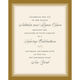 Golden Snowflake Die-cut Invitations Image 2 of 2